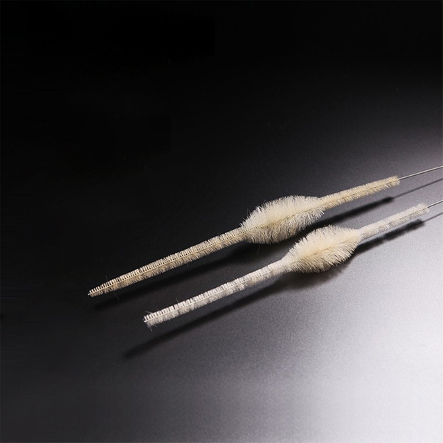 Fat belly straw brush