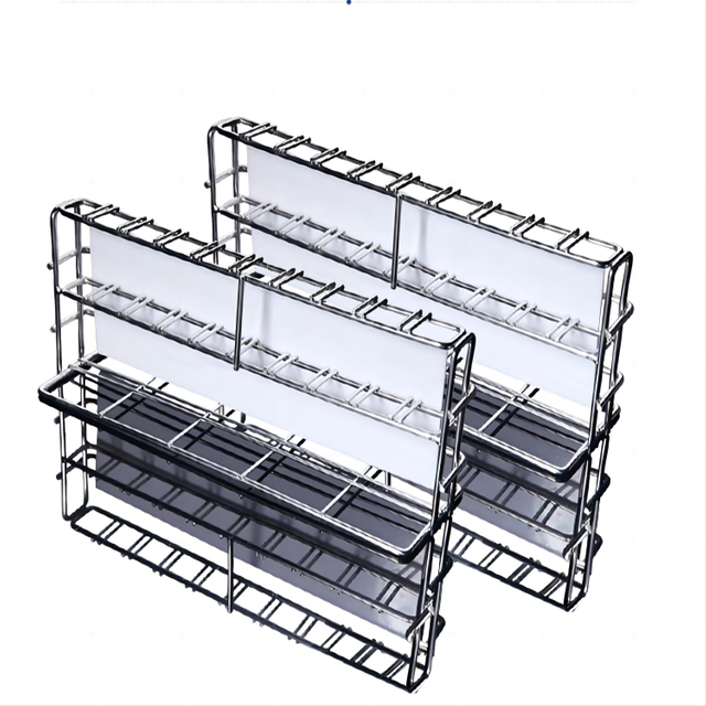 Stainless Steel Square Hole Colorimetric Tube Rack