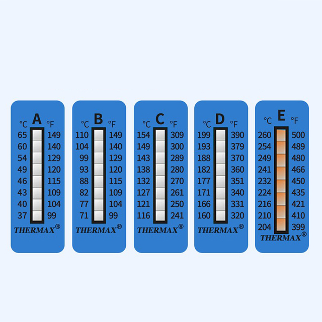 8-grid Thermometer Paper