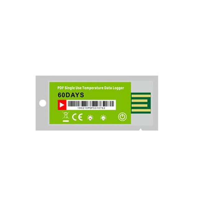 YSUP-15X Ultra Low Cost Single Use PDF Temperature Data Logger