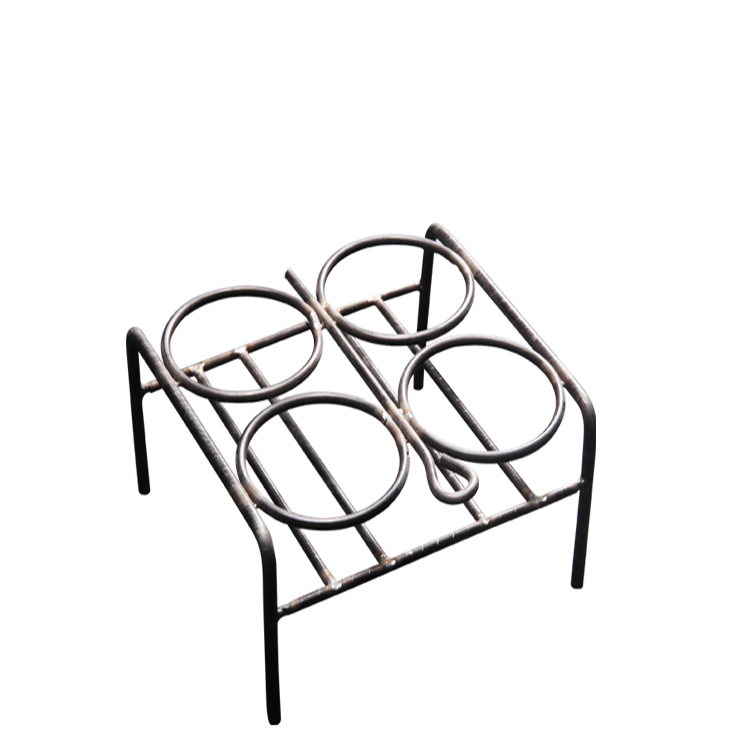 Nickel crucible rack