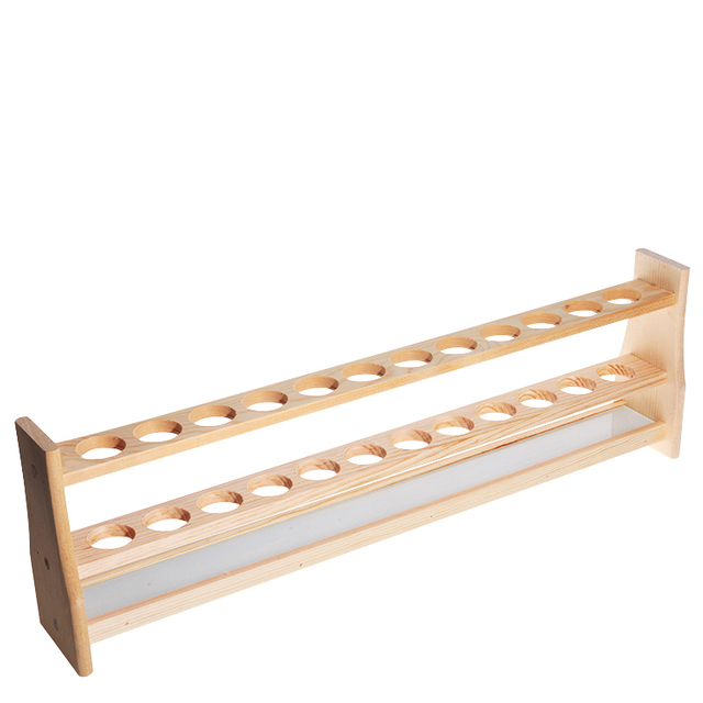 Wooden Colorimetric Tube Holder