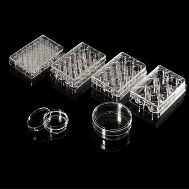 Cell Culture Plate Laboratory Consumables (6-well 12-well 24-well 48-well 96-well)