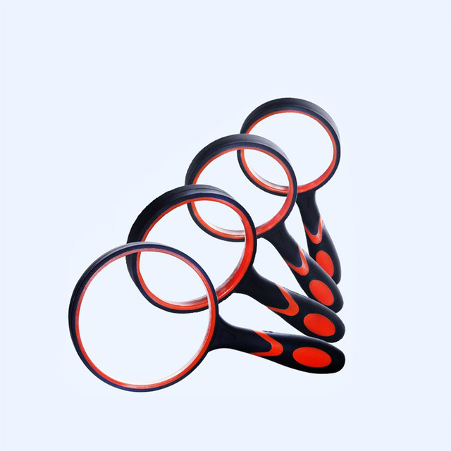 Rubber Handle Magnifying Glass