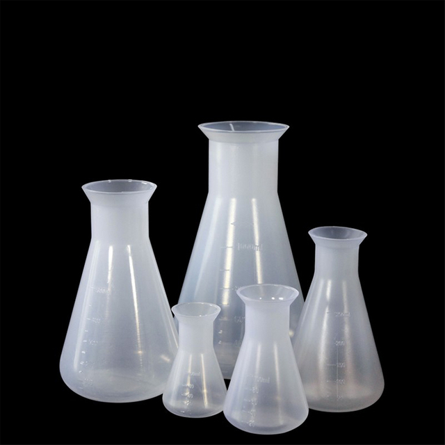 PP Plastic Triangle Flask